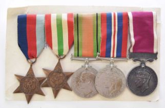 WW2 and earlier group of 5 medals