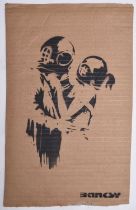 Banksy (b.1974) Diver Lovers