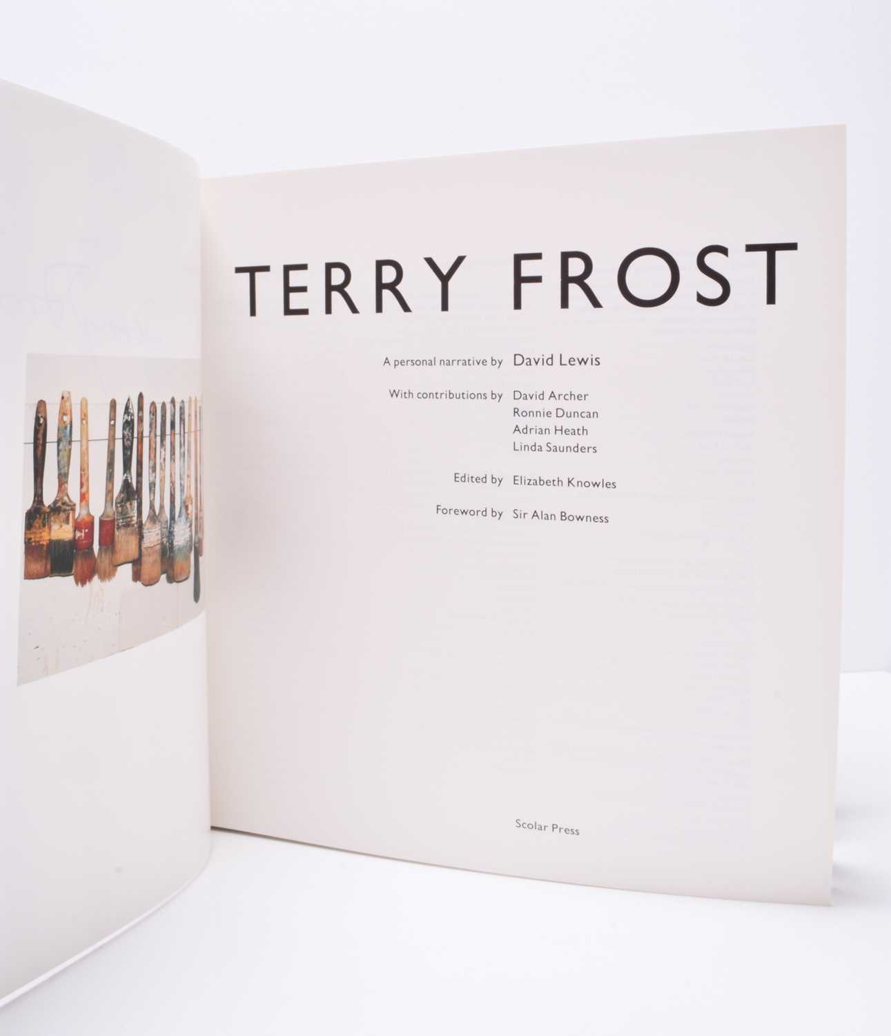 David Lewis - book - Terry Frost Ltd edition with lithograph - Image 2 of 9