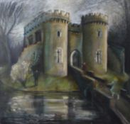 Judith Moy (1927-2016) Whittington Castle, Shropshire and the Shropshire Hills