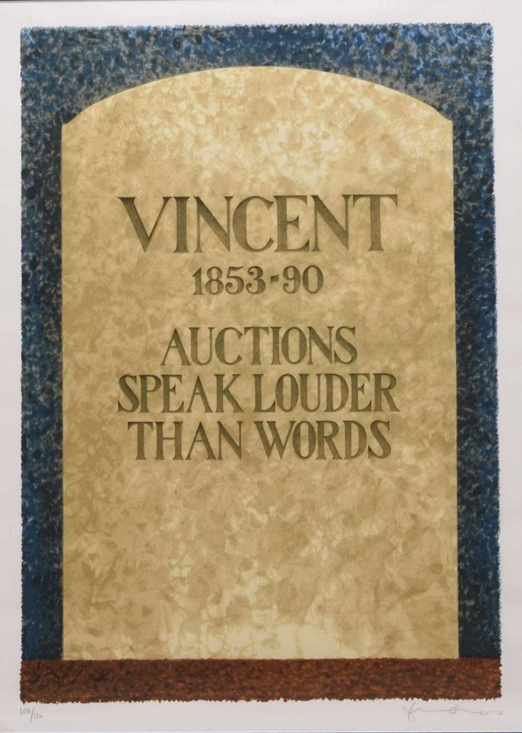 Tom Phillips CBE RA (1937-2022) Vincent