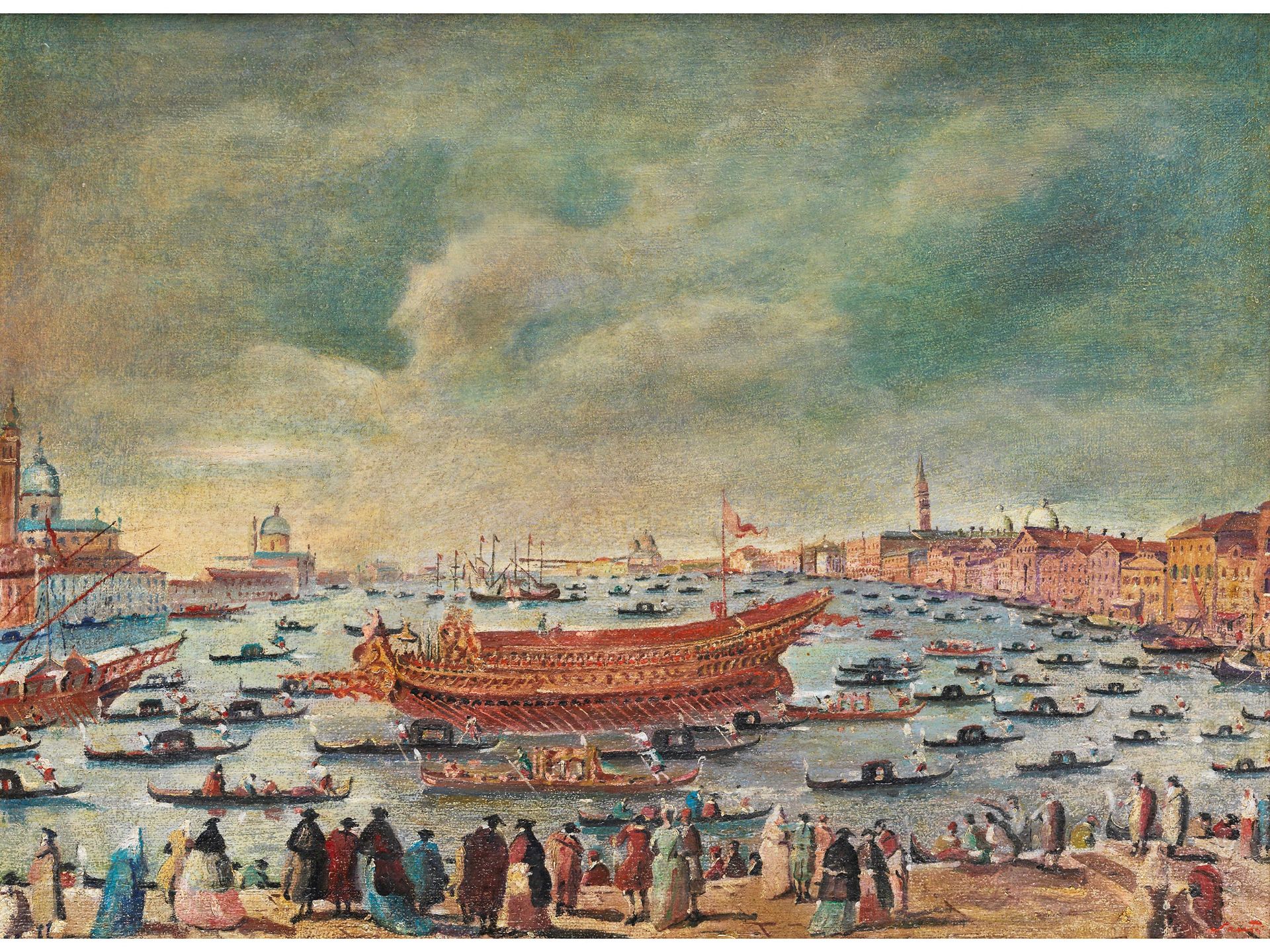 Francesco Guardi, 1712 Venedig – 1793 ebenda,Nachfolge des 20. Jahrhunderts