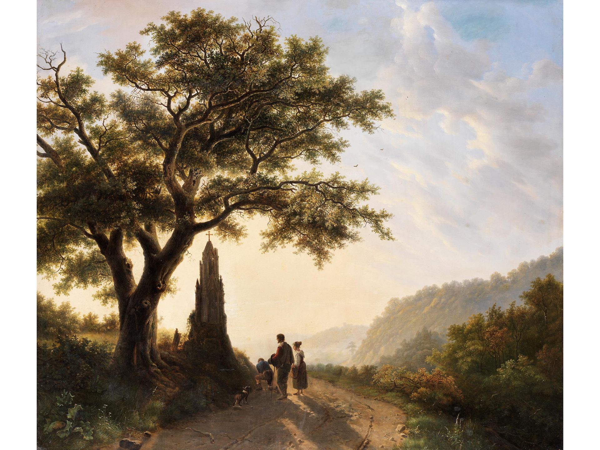 Alexandre Calame, 1810 Vevey – 1864 Menton, zug.