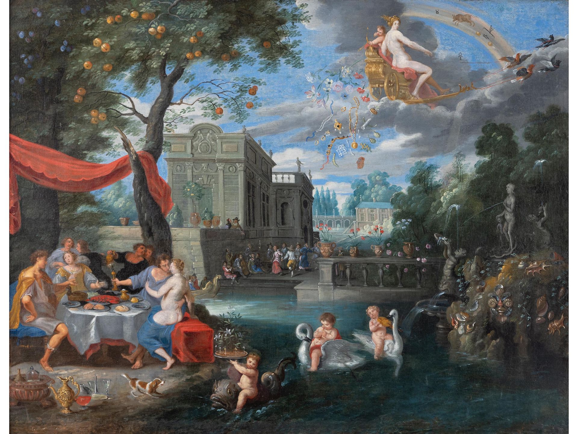 Jan Brueghel d. J. (1601 – 1678) und Jan van Kessel (um 1626 – 1679), zug.