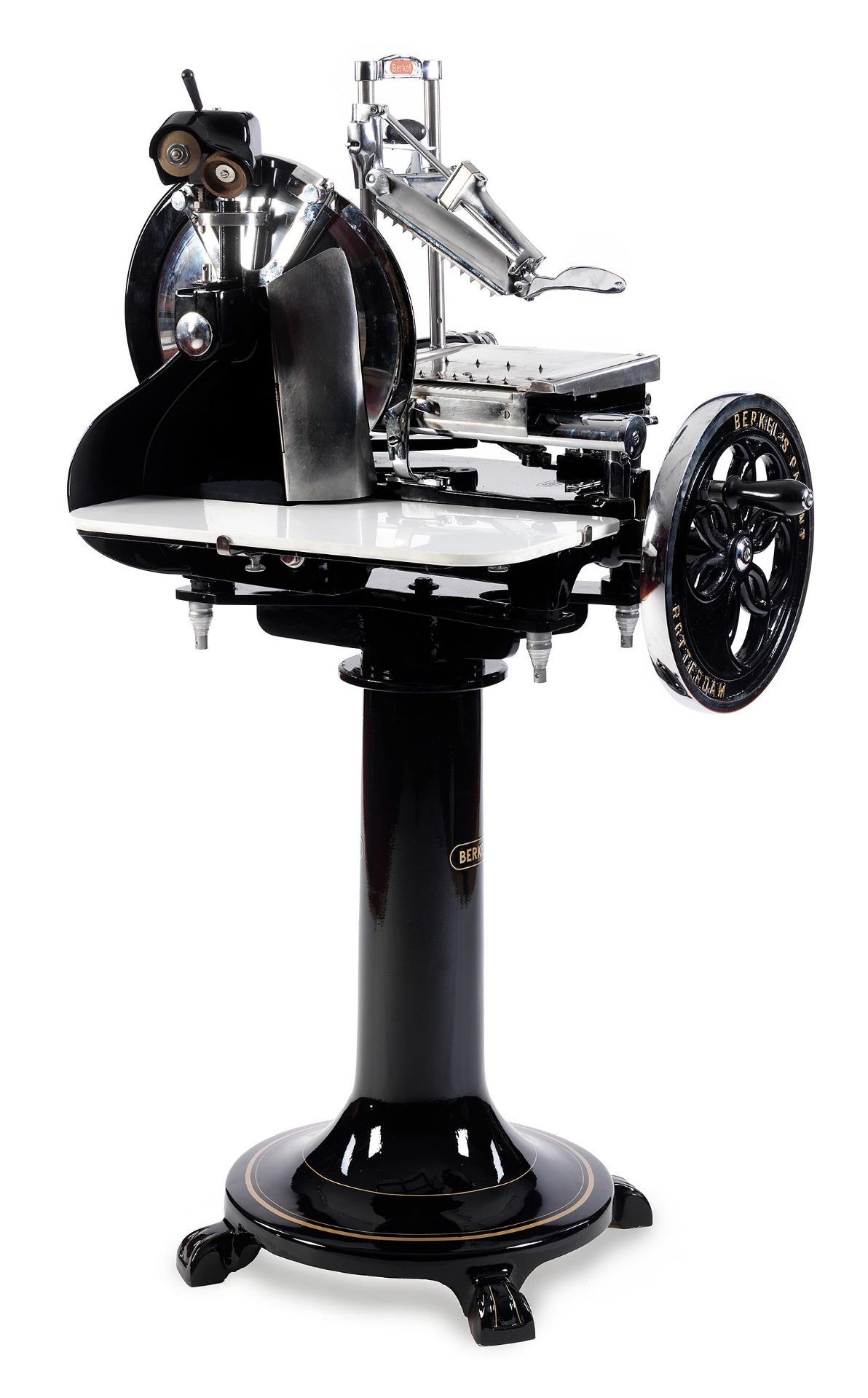 Berkel-Schinkenschneidemaschine Modell 8 in Schwarz