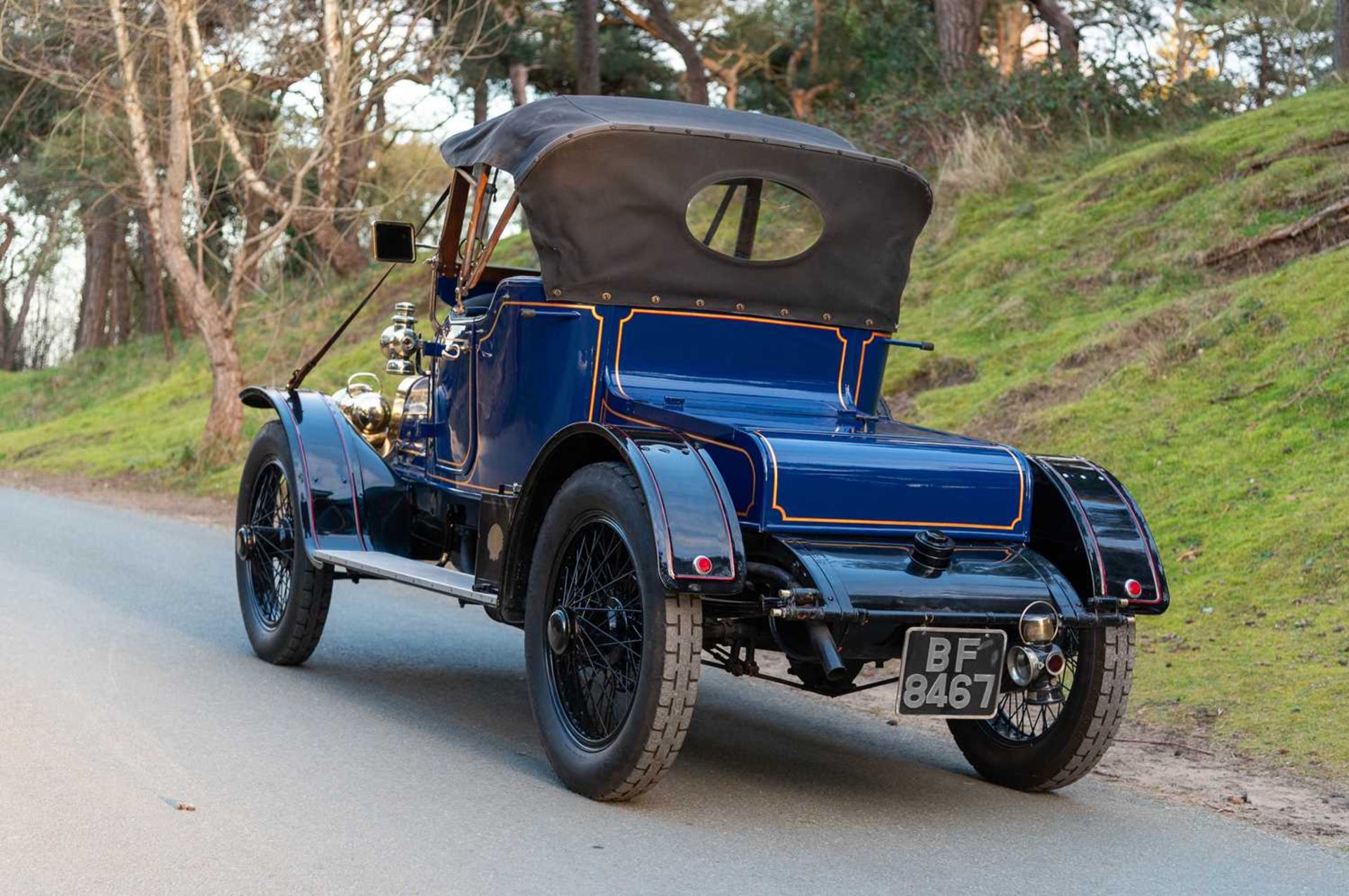 1913 Talbot 4CT 12HP Colonial Drop Head Coupe  Complete with Veteran Car Club dating certificate - Image 13 of 86