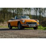 1972 MGB Roadster The subject of a major cosmetic and mechanical restoration 