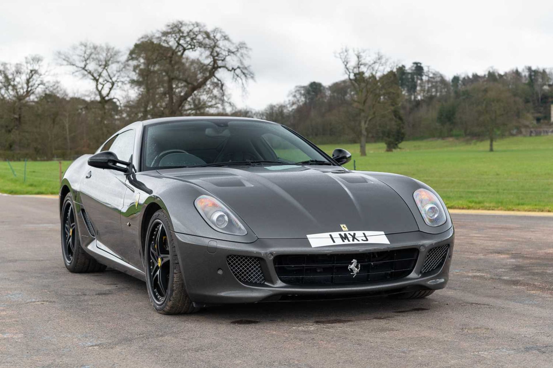 2008 Ferrari 599 GTB Fiorano Finished in Grigio over Nero with only 38,000 miles and full service hi