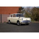 1965 Ford Anglia 105E Painstakingly restored and displaying a credible 28,600 miles