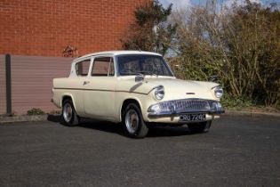 1965 Ford Anglia 105E Painstakingly restored and displaying a credible 28,600 miles