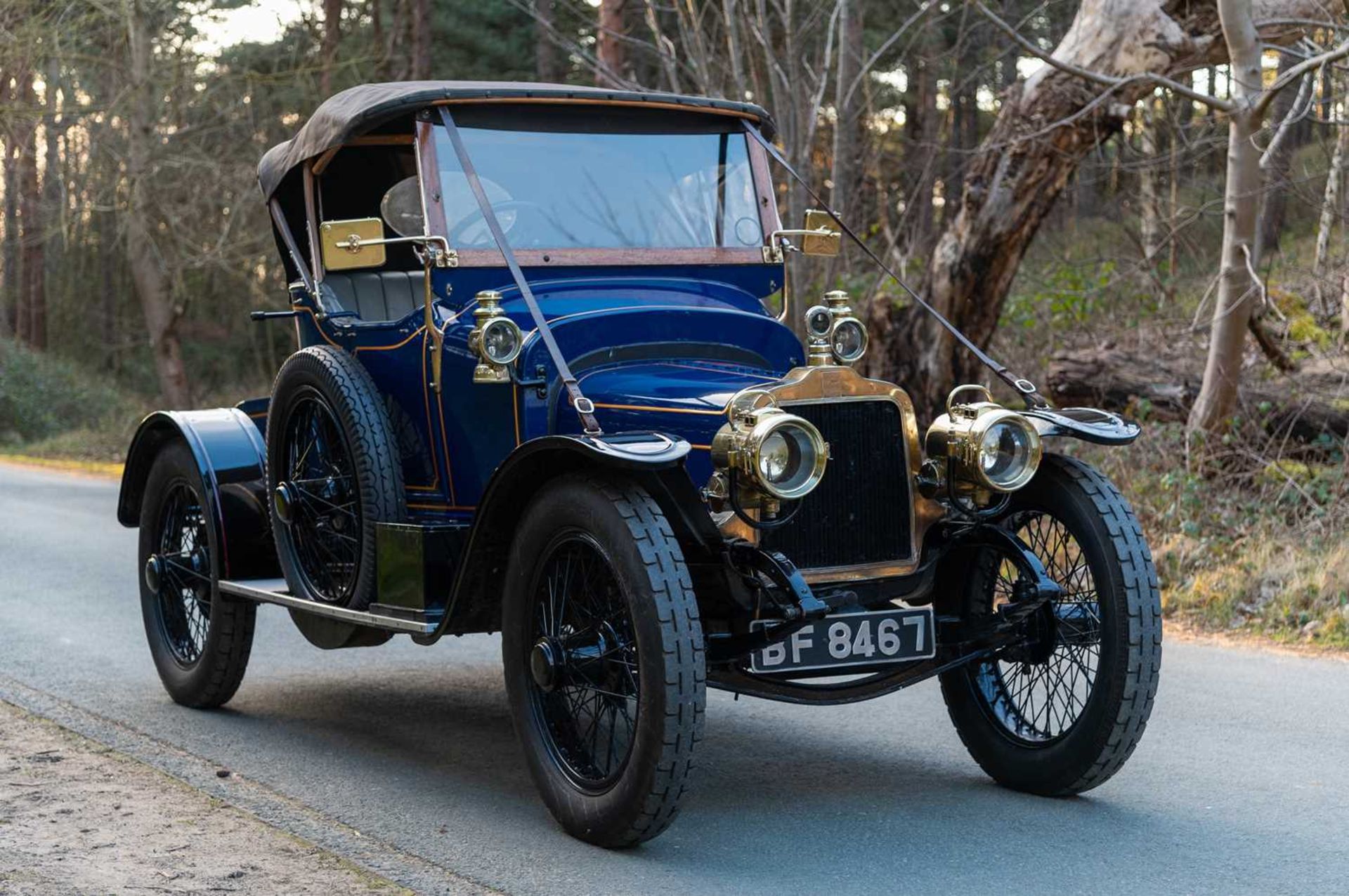 1913 Talbot 4CT 12HP Colonial Drop Head Coupe  Complete with Veteran Car Club dating certificate - Image 4 of 86