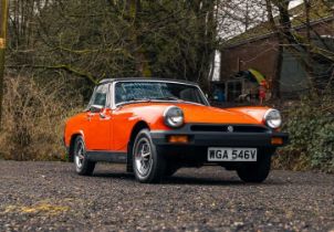 1979 - MG Midget 1500 A credible 8,900 miles from new