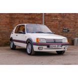1987 Peugeot 205 GTI 1.6 The subject of a sympathetic cosmetic and mechanical restoration