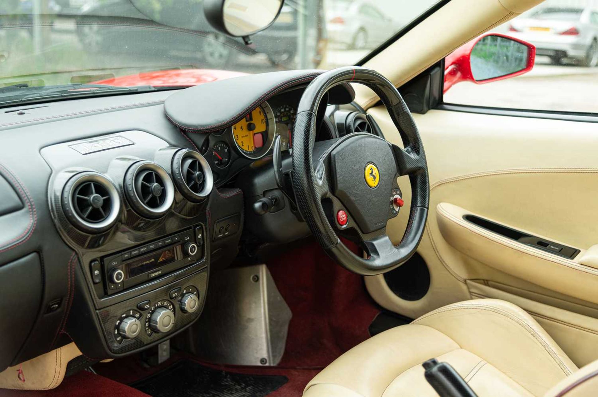 2005 Ferrari F430 Spider Well-specified F1 model finished in Rosso Corsa, over Crema with numerous c - Image 54 of 75