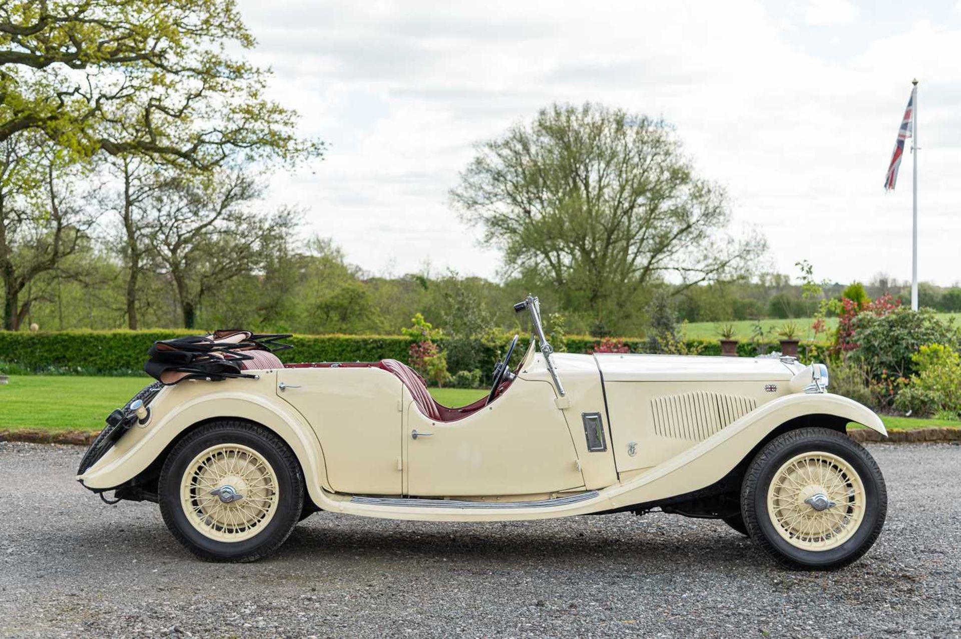 1934 Riley 12/4 Lynx Tourer  The subject of an older restoration, including a fold-flat windscreen a - Image 11 of 59