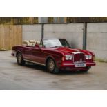 1989 Bentley Continental Convertible Meticulously maintained and boasts desirable factory options su
