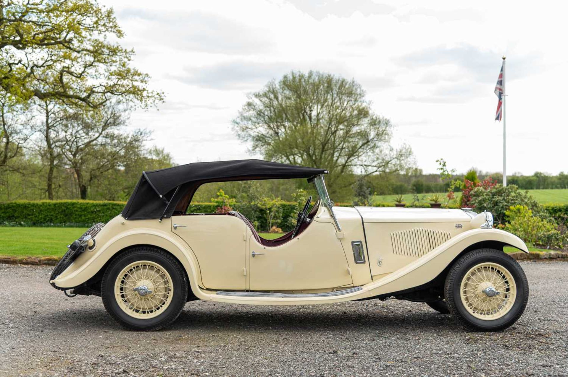 1934 Riley 12/4 Lynx Tourer  The subject of an older restoration, including a fold-flat windscreen a - Image 12 of 59