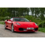 2005 Ferrari F430 Spider Well-specified F1 model finished in Rosso Corsa, over Crema with numerous c