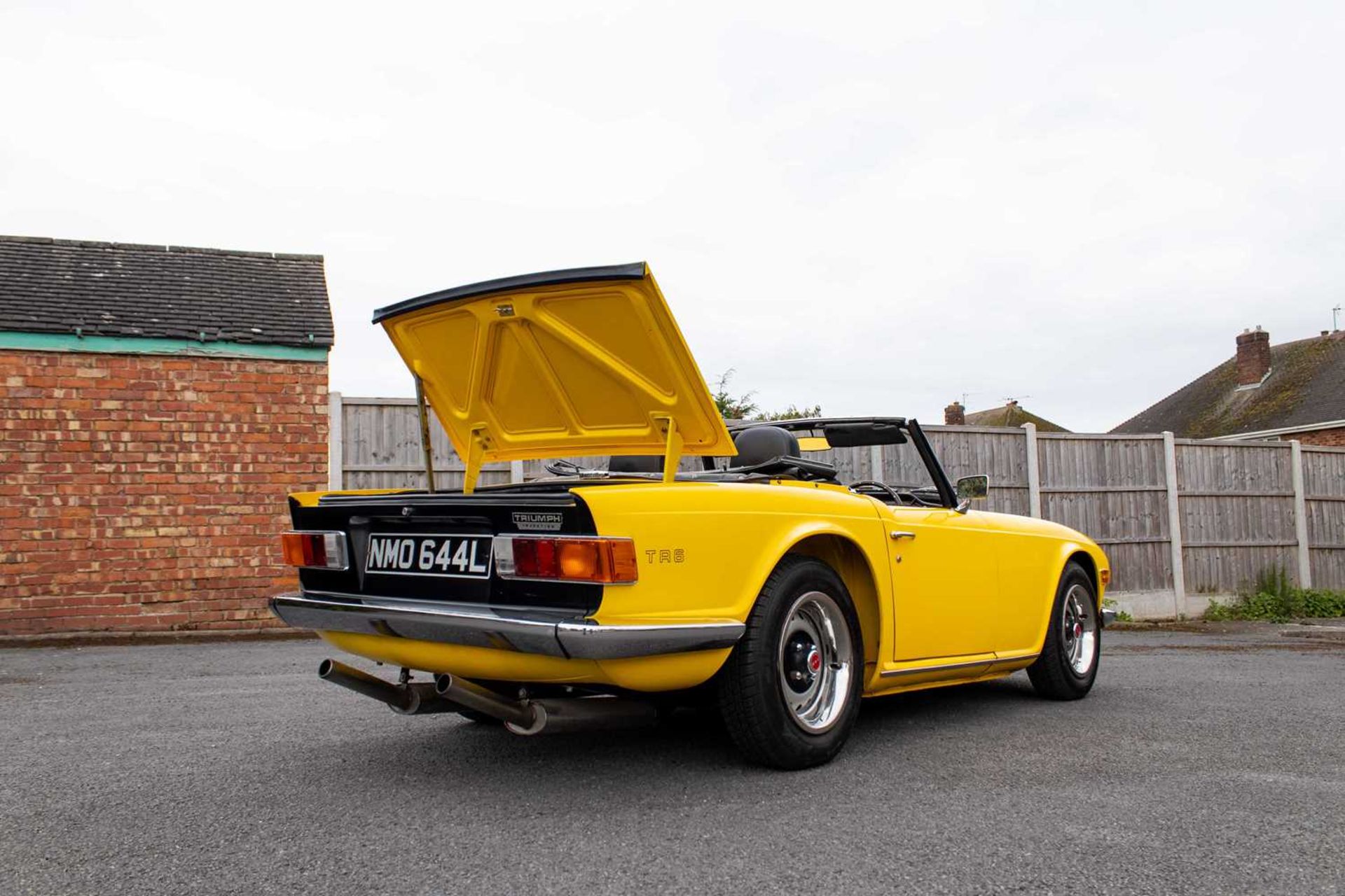 1973 Triumph TR6   A home-market, RHD fully restored example, finished in mimosa yellow - Image 93 of 99