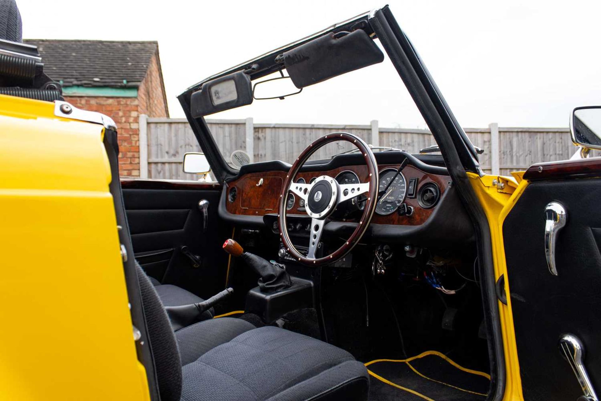1973 Triumph TR6   A home-market, RHD fully restored example, finished in mimosa yellow - Image 72 of 99