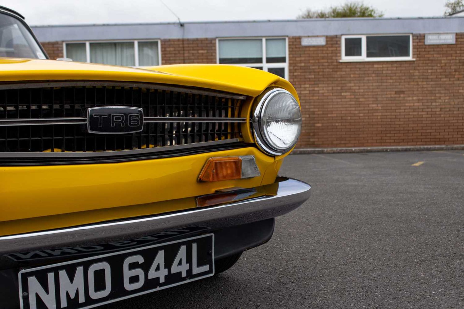 1973 Triumph TR6   A home-market, RHD fully restored example, finished in mimosa yellow - Image 27 of 99