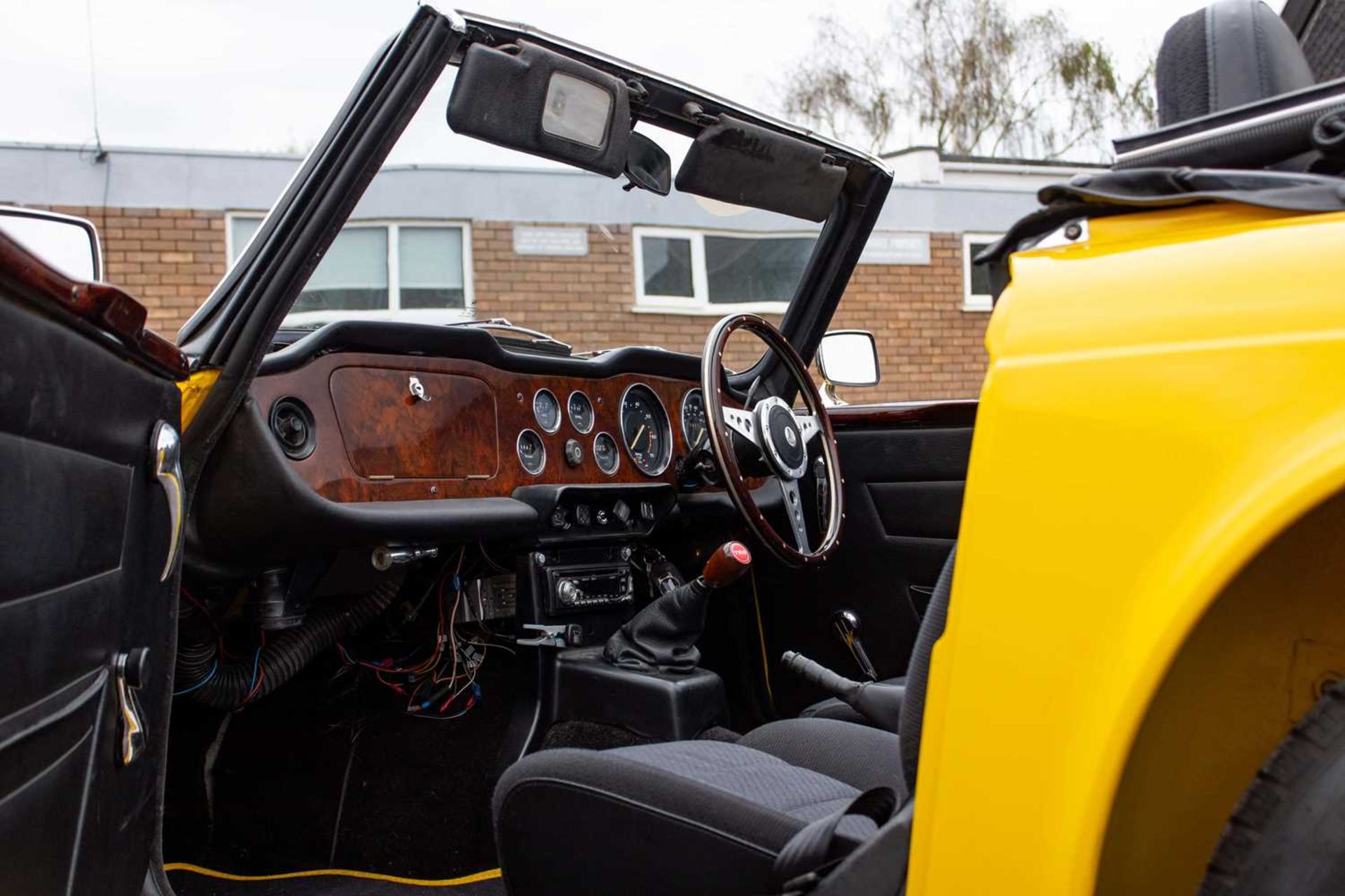 1973 Triumph TR6   A home-market, RHD fully restored example, finished in mimosa yellow - Image 73 of 99