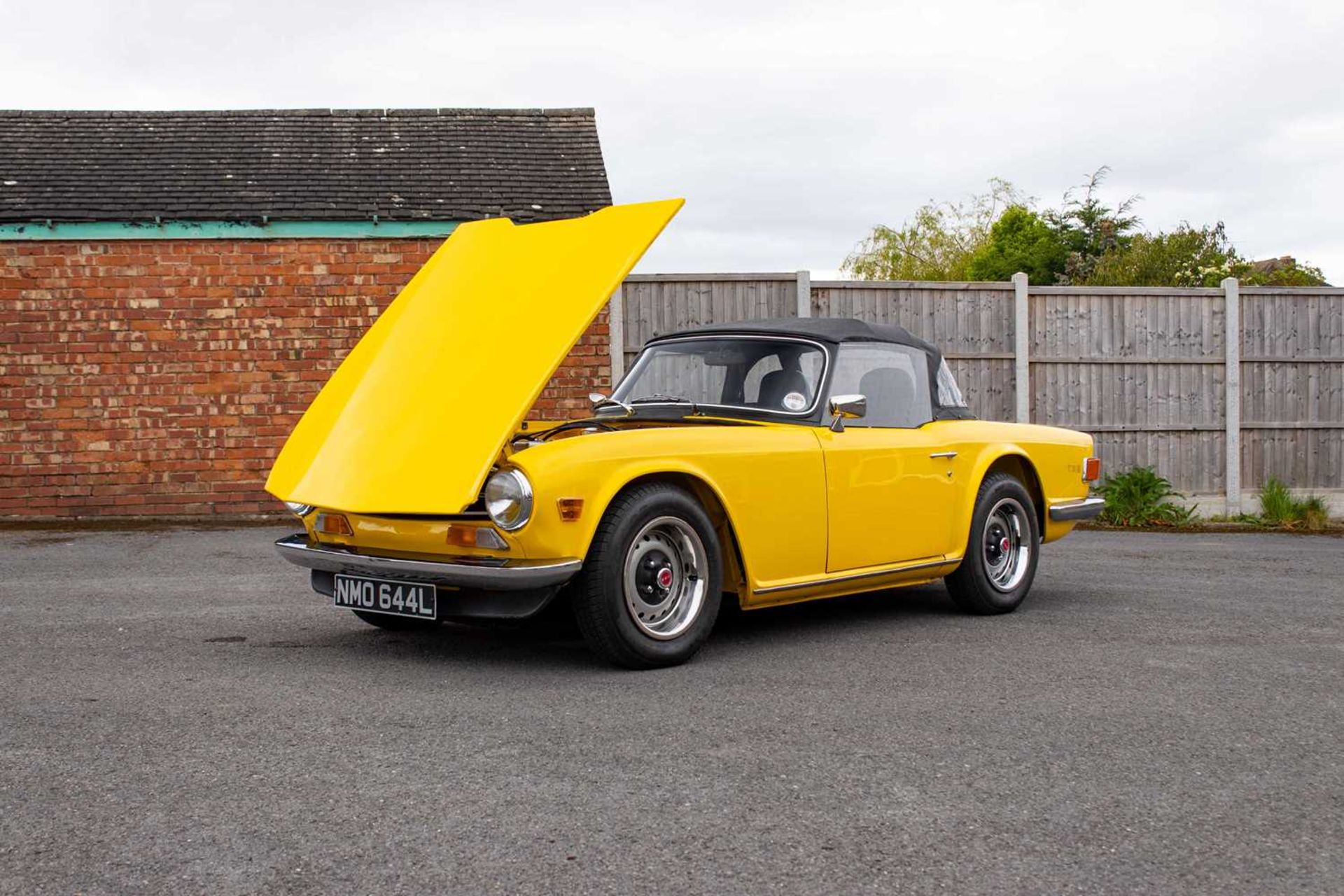 1973 Triumph TR6   A home-market, RHD fully restored example, finished in mimosa yellow - Image 80 of 99