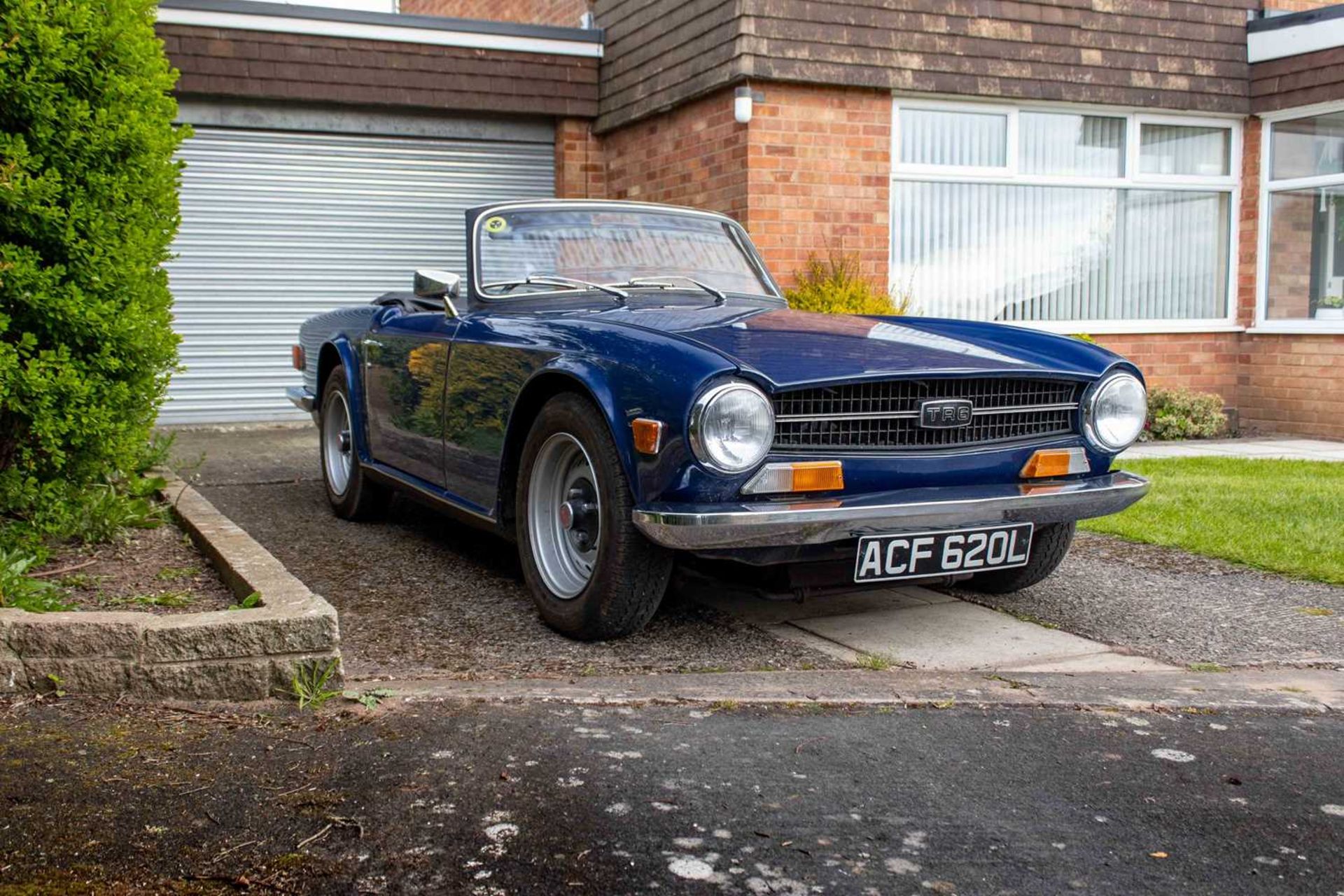 1972 Triumph TR6 Home market example, specified with manual overdrive transmission
