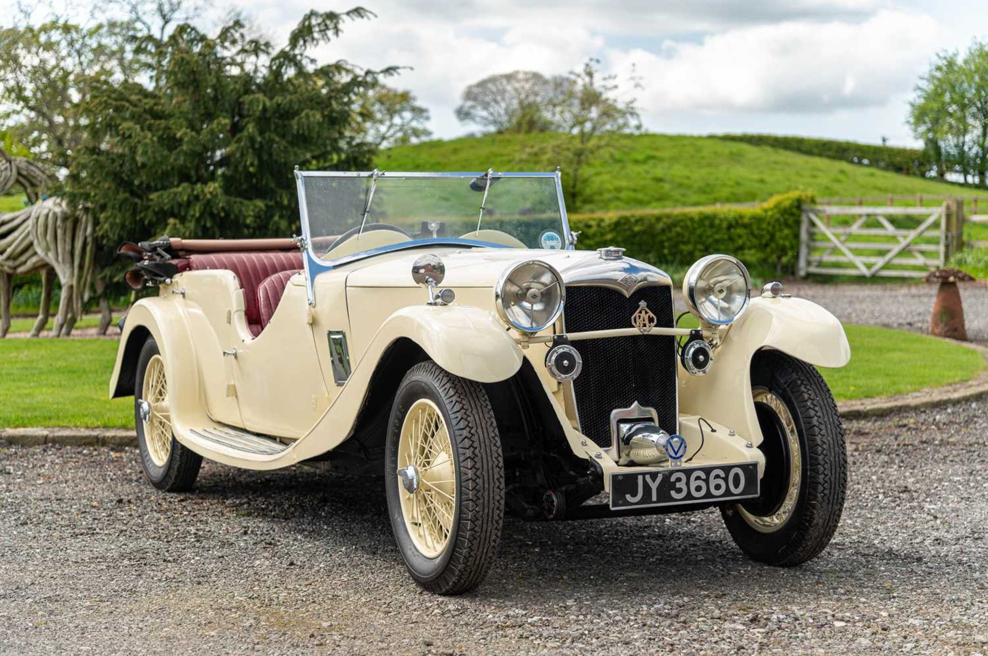 1934 Riley 12/4 Lynx Tourer  The subject of an older restoration, including a fold-flat windscreen a - Image 2 of 59