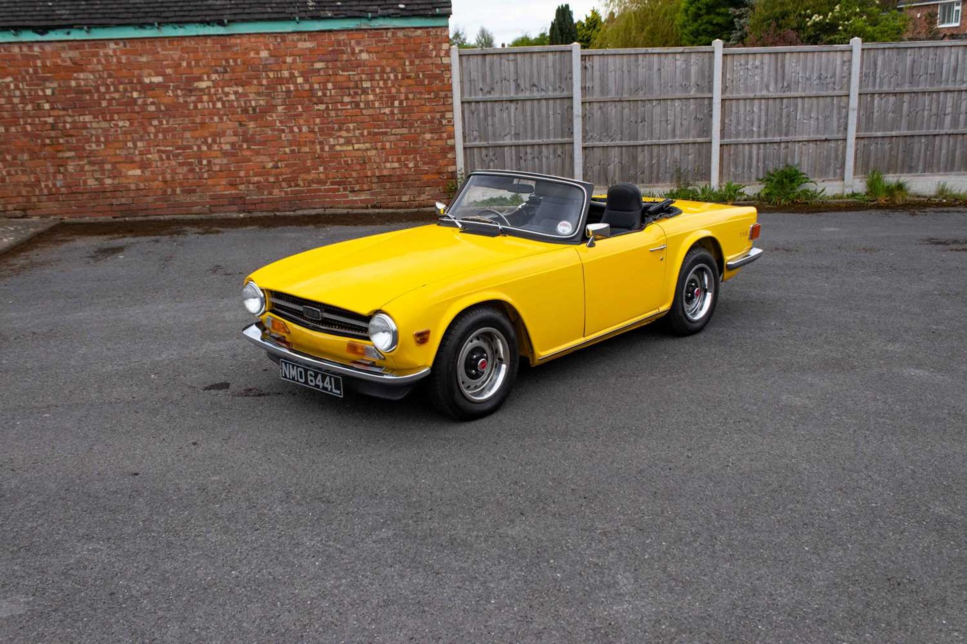 1973 Triumph TR6   A home-market, RHD fully restored example, finished in mimosa yellow - Image 6 of 99