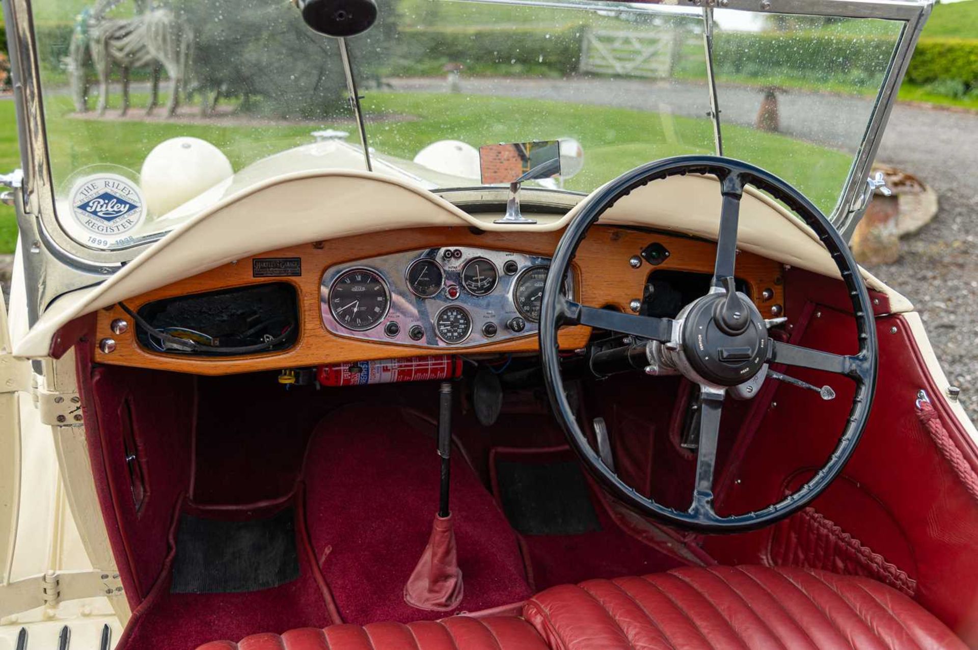 1934 Riley 12/4 Lynx Tourer  The subject of an older restoration, including a fold-flat windscreen a - Image 43 of 59