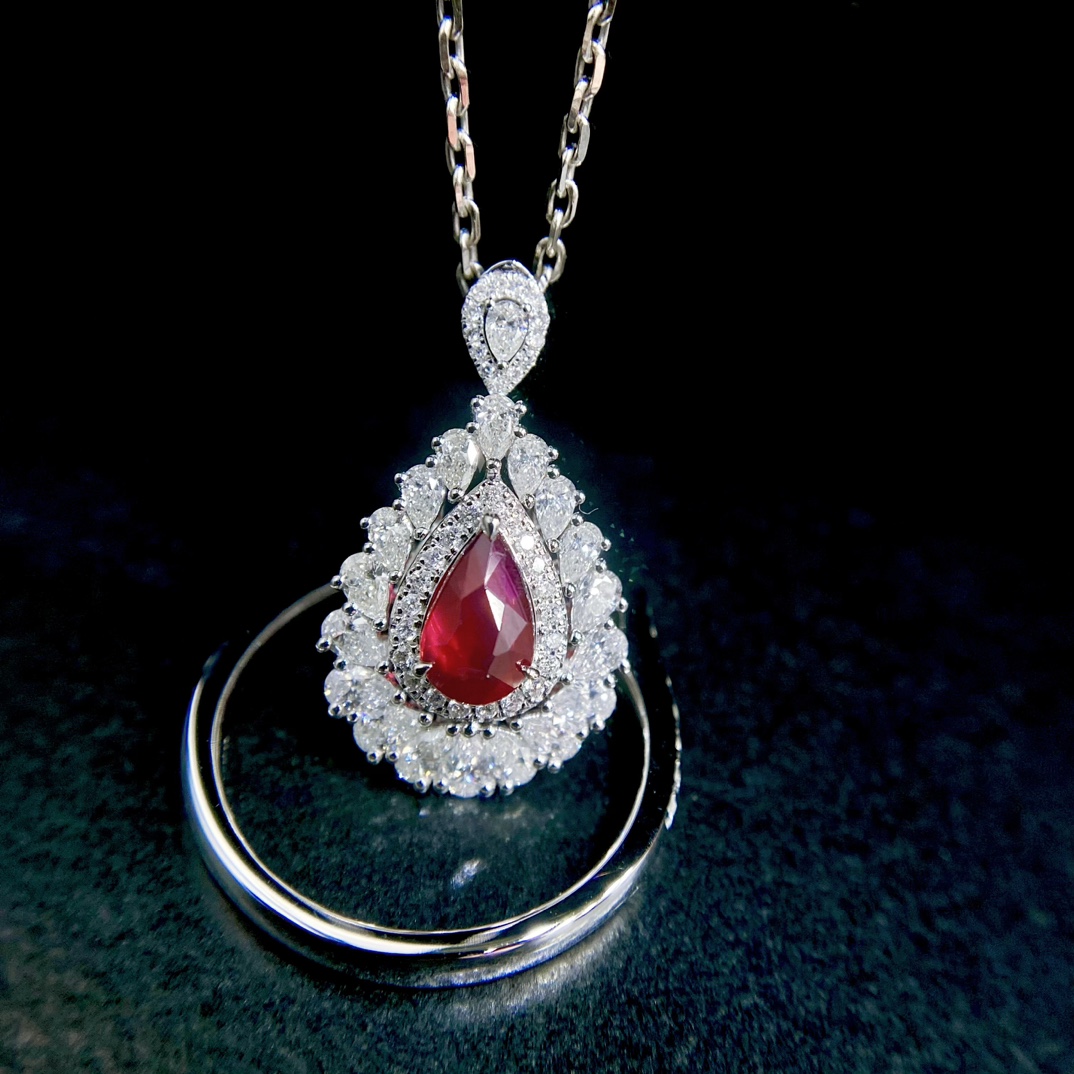 Ruby ring pendant dual use model - Bild 2 aus 5