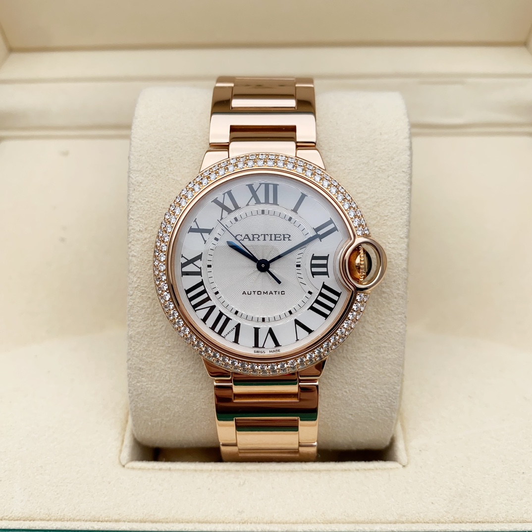 Cartier Blue Balloon Series WE9005Z3 Ladies Automatic Mechanical Watch - Image 2 of 7