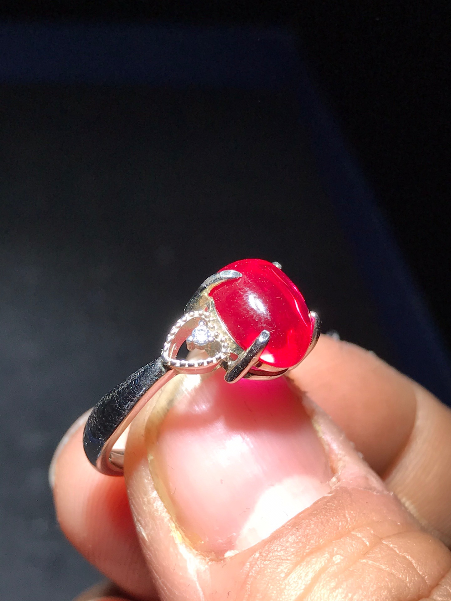 natural ruby ring - Bild 3 aus 8