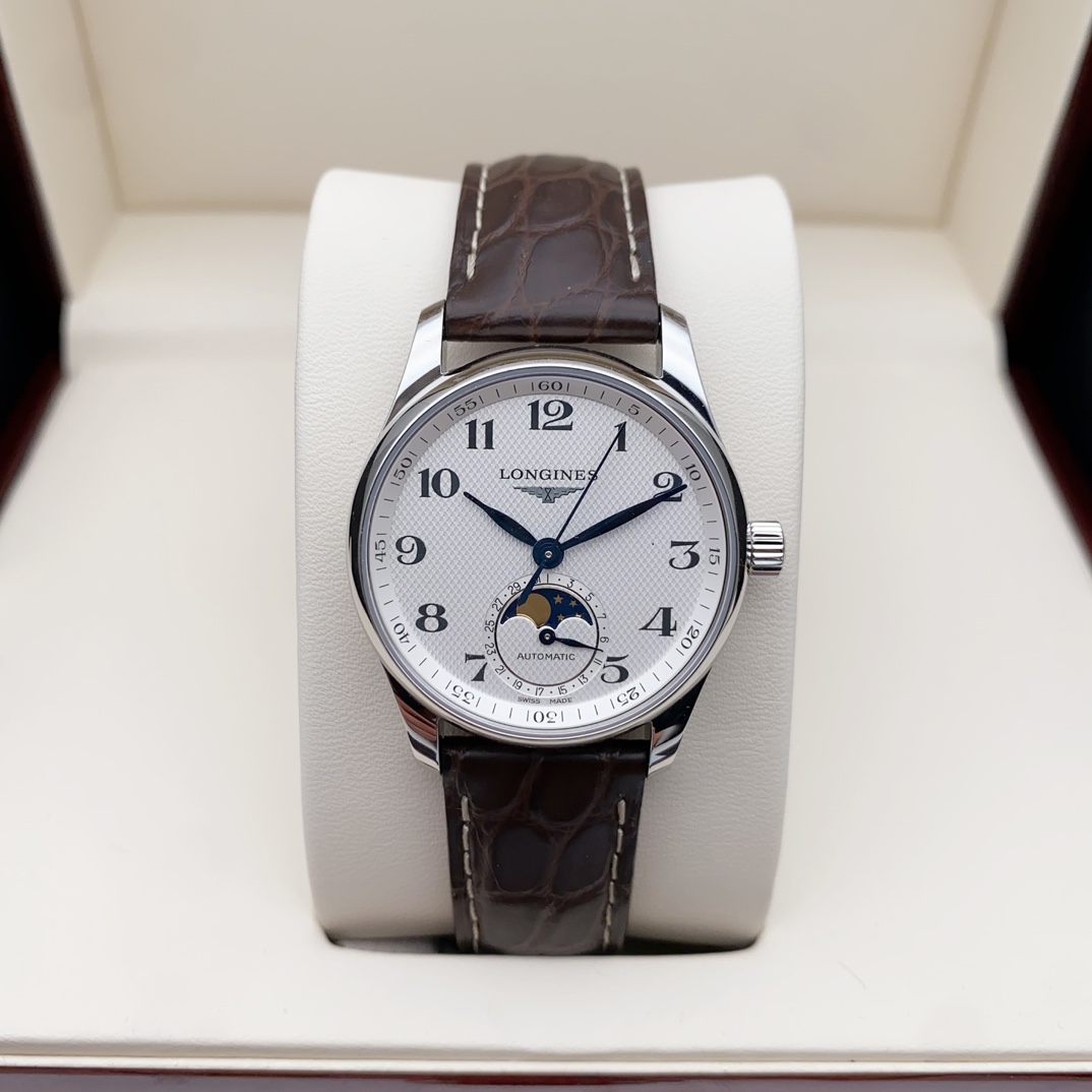 Longines Master Series L2.409.4.78.3 Unisex Automatic Mechanical Watch - Image 2 of 7