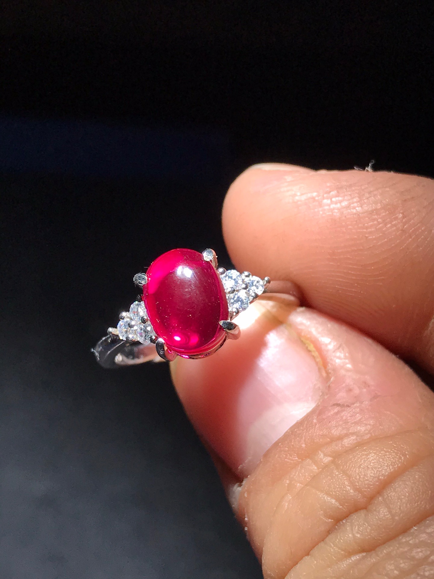 natural ruby ring - Bild 4 aus 8