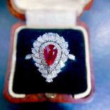 Ruby ring pendant dual use model