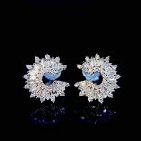 Full diamond earrings