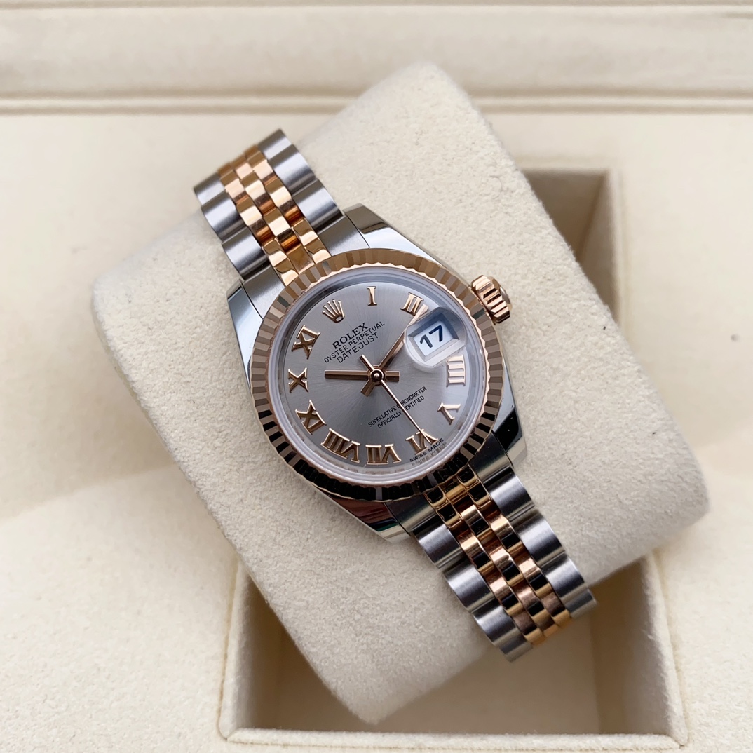 Rolex Women's Datejust 179171 Silver Roman Disk Ladies Automatic Mechanical Watch - Image 3 of 7