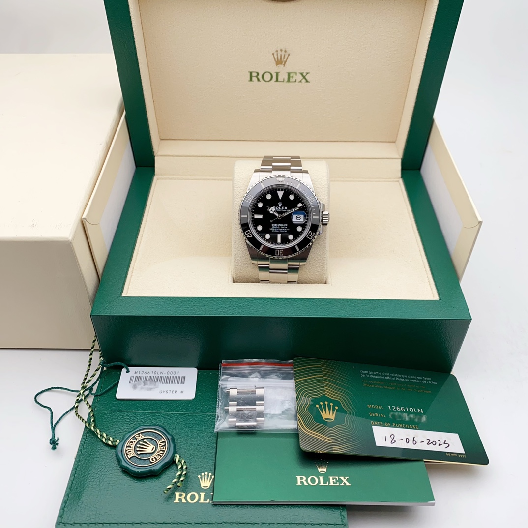 Rolex Submariner m126610ln-0001 men's automatic mechanical watch - Image 5 of 7