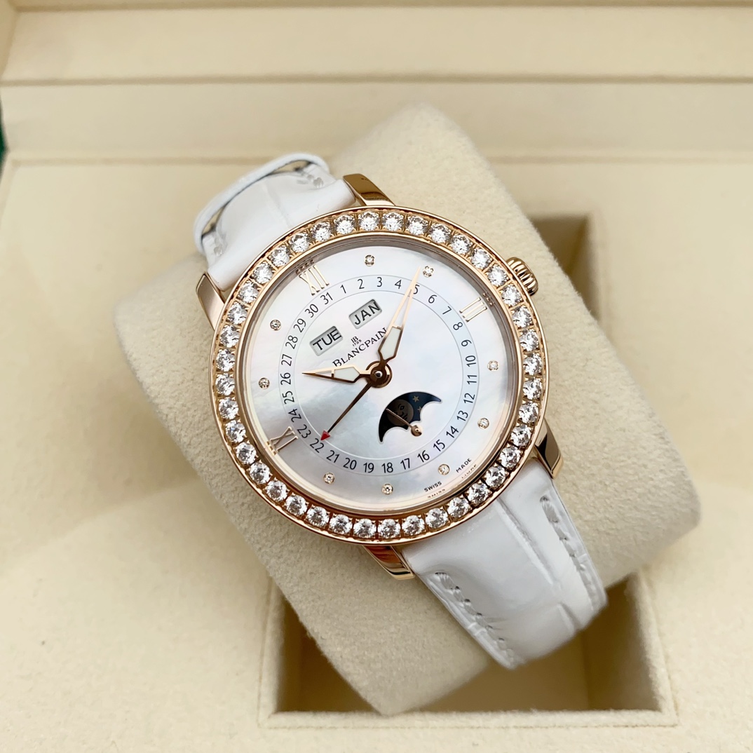 Blancpain Women's Series 3663-2954-55B Ladies Automatic Mechanical Watch - Image 3 of 7