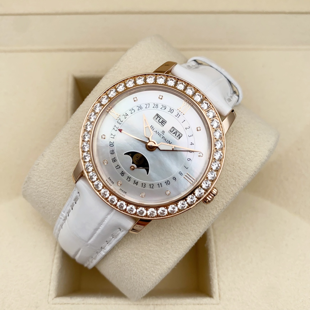 Blancpain Women's Series 3663-2954-55B Ladies Automatic Mechanical Watch - Image 4 of 7