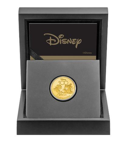 Disney 100th Anniversary Gold Coin Limited Super Premium Item - Bild 3 aus 9