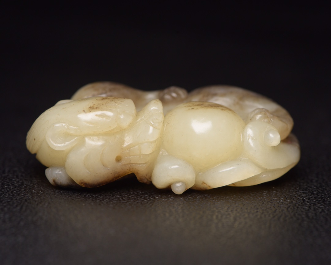 Hotan Jade Beast - Image 3 of 9