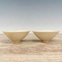 Ding porcelain bamboo hat bowl
