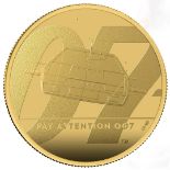 [Highest Appraisal PF70] 007 Pay Attention James Bond Gold Coin