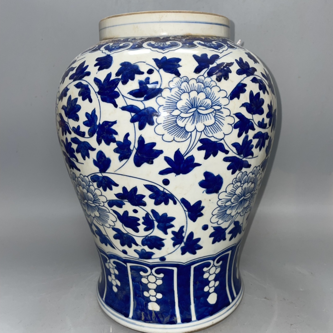 Qing Dynasty Great General Jar - Image 4 of 9