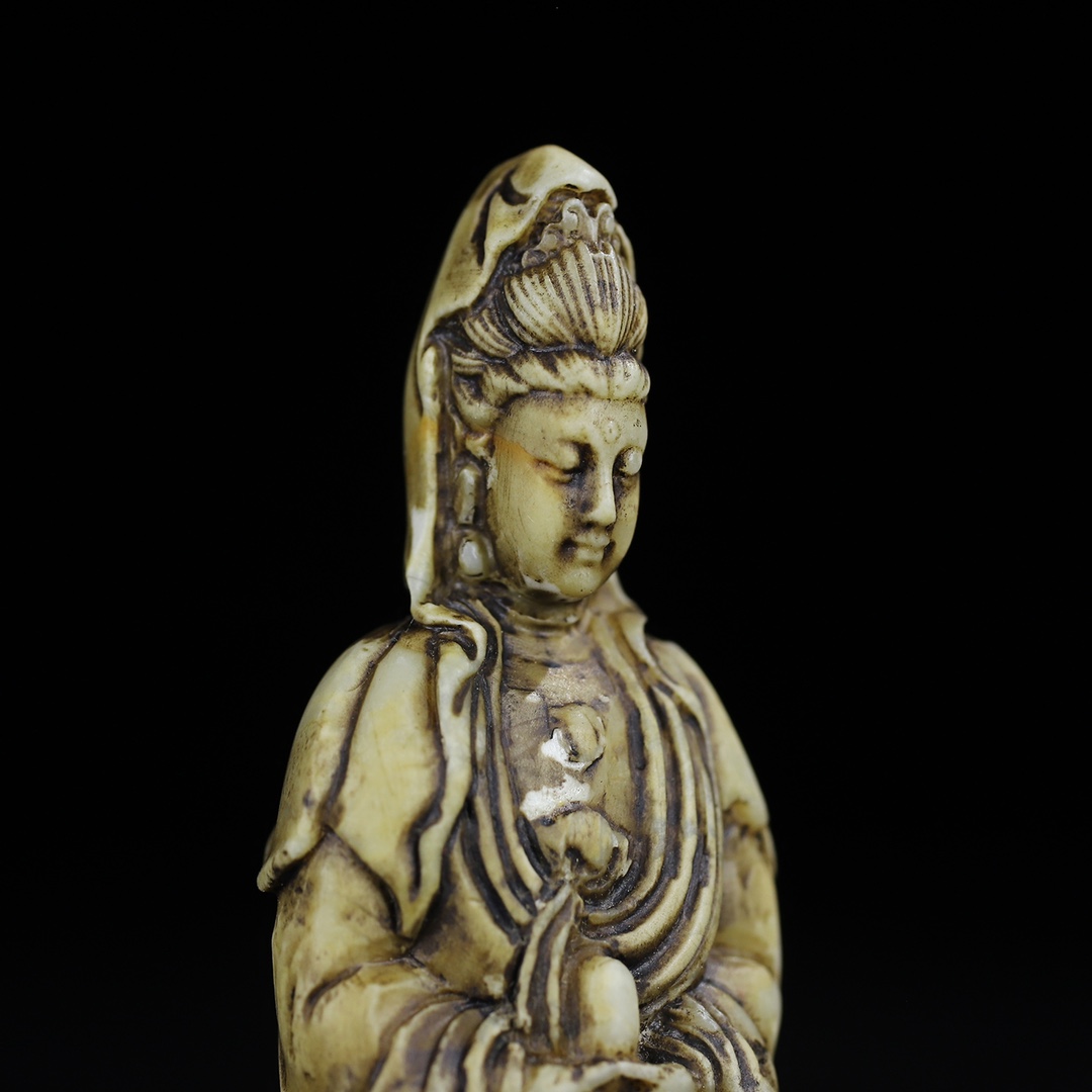 Shoushan Stone Avalokitesvara Blessing Seal - Image 4 of 9