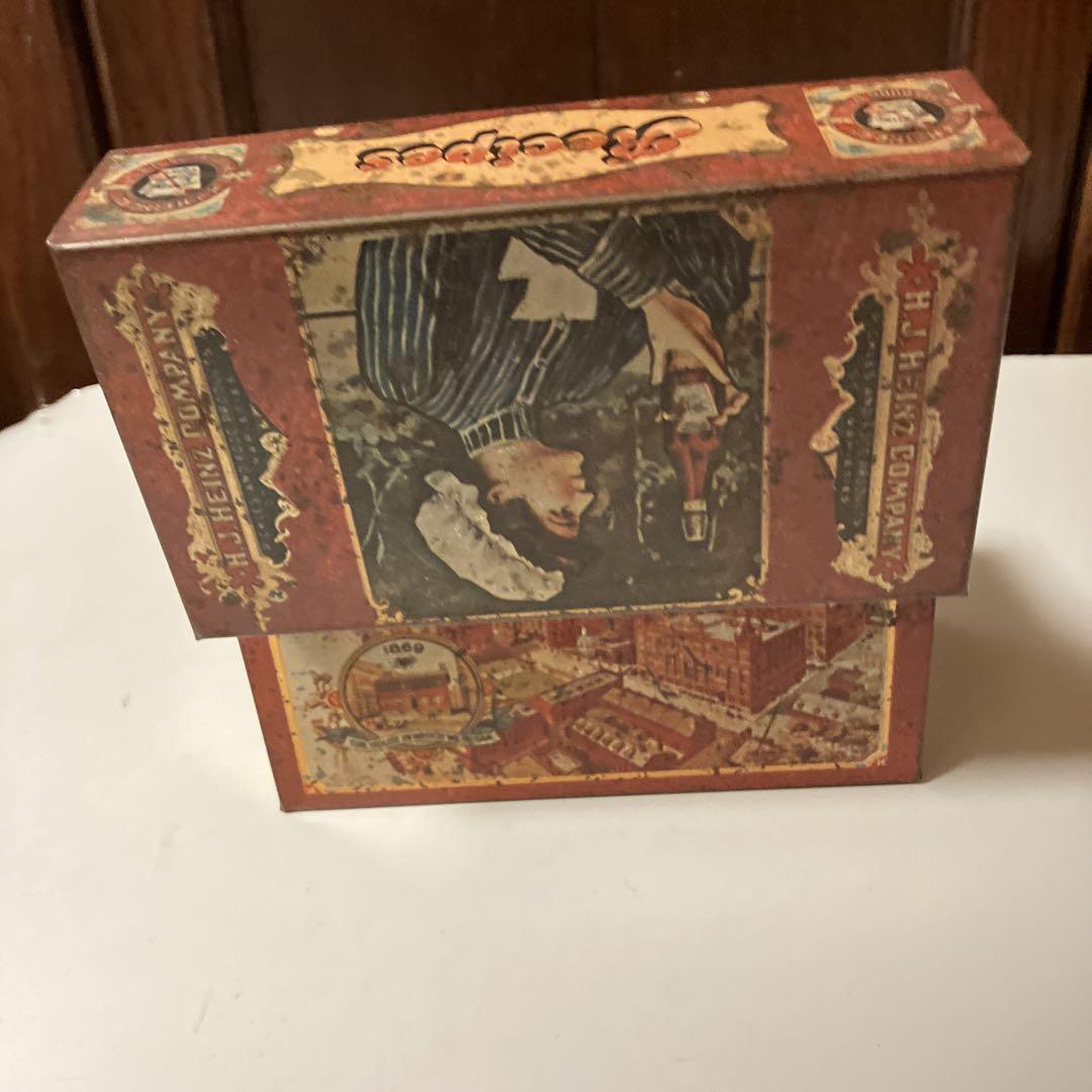 British antique tea tin - Image 10 of 12