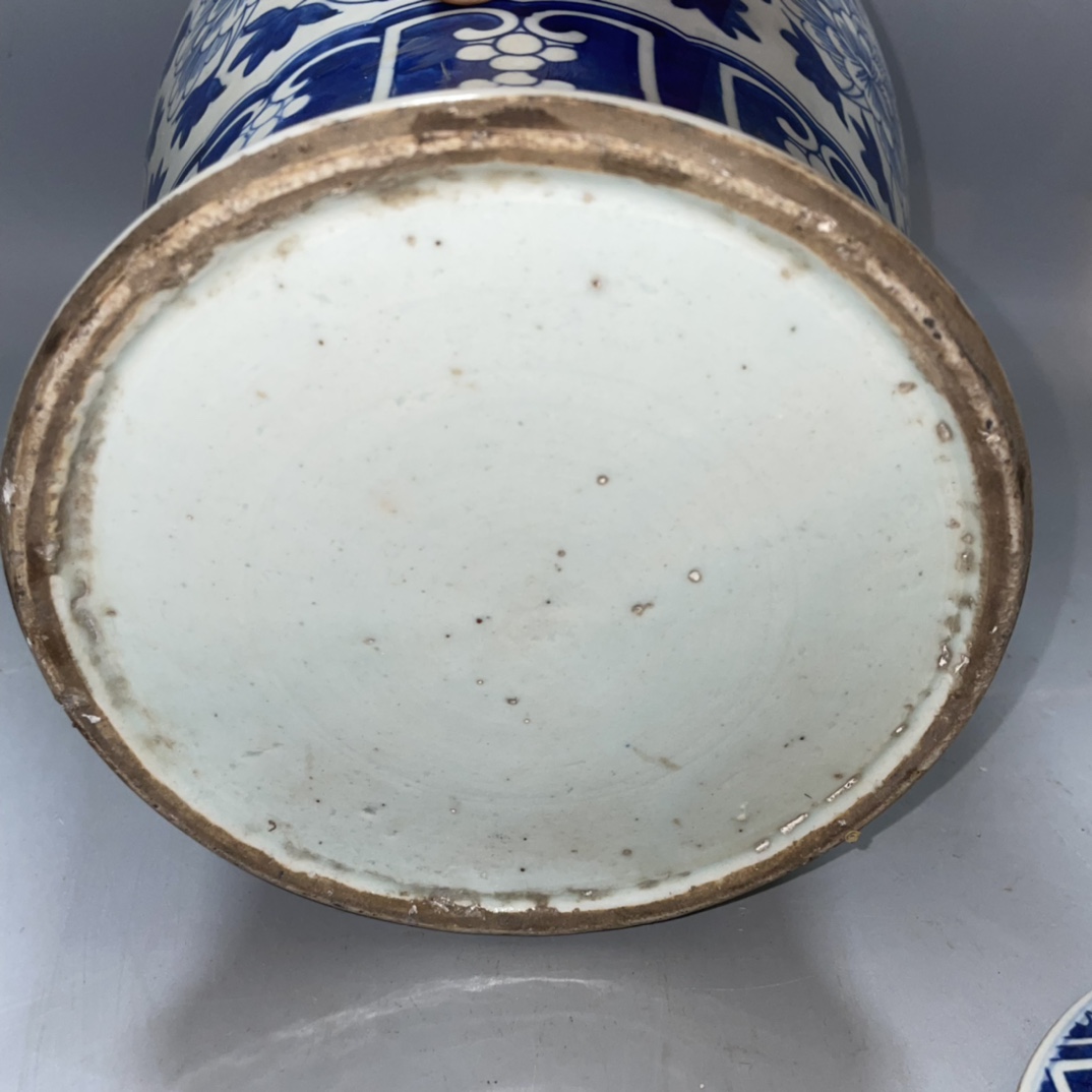 Qing Dynasty Great General Jar - Image 7 of 9